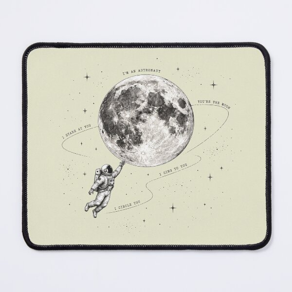 Item preview, Vintage Astronaut Moon designed and sold by zozozoshion.