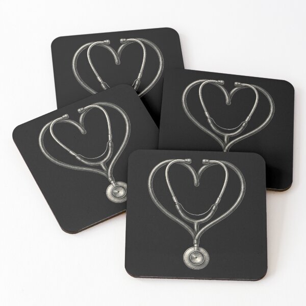 Item preview, Stethoscope Heart Nurse Love Healthcare Design T-Shirt | Medical Nurse Appreciation Graphic Gift designed and sold by Trendably.