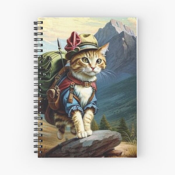 Item preview, Adventurous cat designed and sold by ZeusGallery.