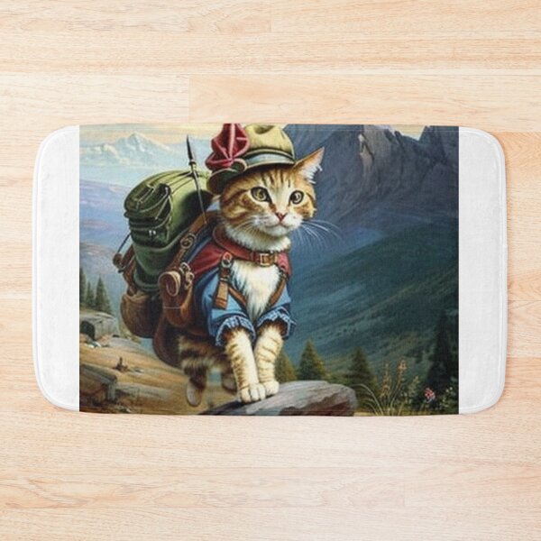 Item preview, Adventurous cat designed and sold by ZeusGallery.