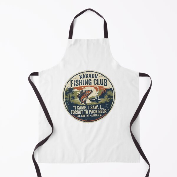 Item preview, Kakadu Fishing Club Forgot To Pack Beer Fishing Crew Fishing Pun Badge designed and sold by Yellowriversss.