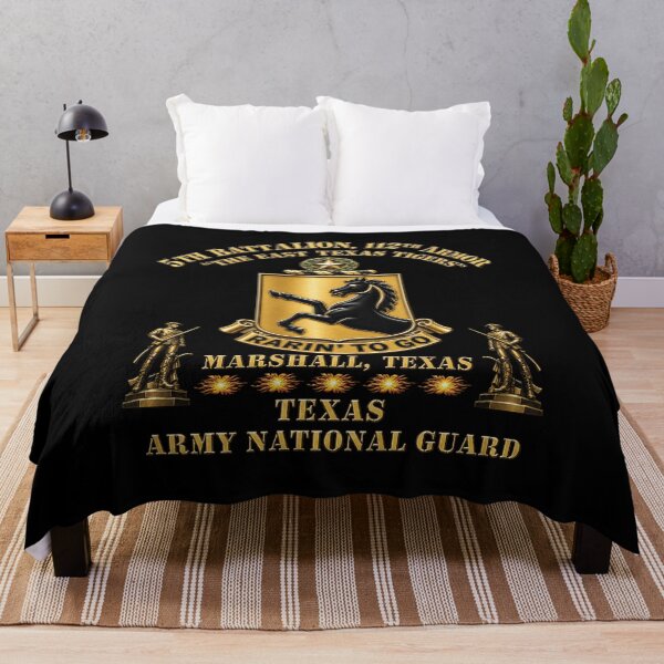 Item preview, Army - DUI - 5th Bn, 112th Armor Regiment - The East Texas Tigers - Marshall, Texas - TXARNG w Minutemen - 3D X 300 designed and sold by Military Insignia Products.