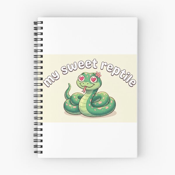 Item preview, Cute My Sweet Reptile Green Snake Heart Eyes Kawaii Graphic designed and sold by BoldConcept43.