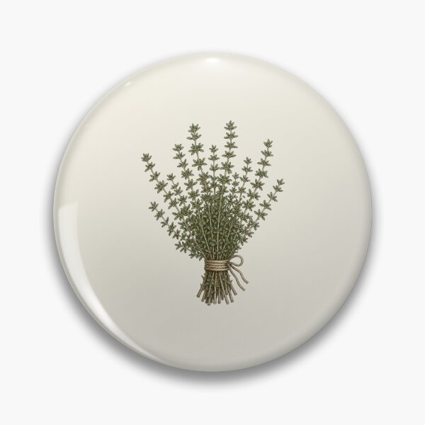 Item preview, Vintage Thyme Herb Botanical Illustration Art designed and sold by AntiqueImages.