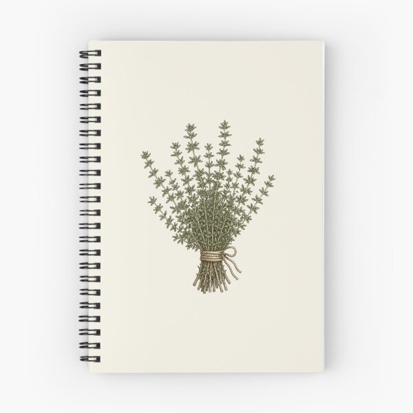 Item preview, Vintage Thyme Herb Botanical Illustration Art designed and sold by AntiqueImages.
