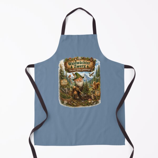 Item preview, Forest Ranger Gnome – Nature Approved Funny Bavarian Forest Design designed and sold by Alpine-Ink.
