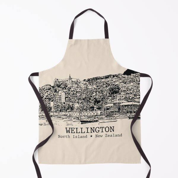 Item preview, Wellington NZ - Vintage Ink Cityscape designed and sold by Lakeric.
