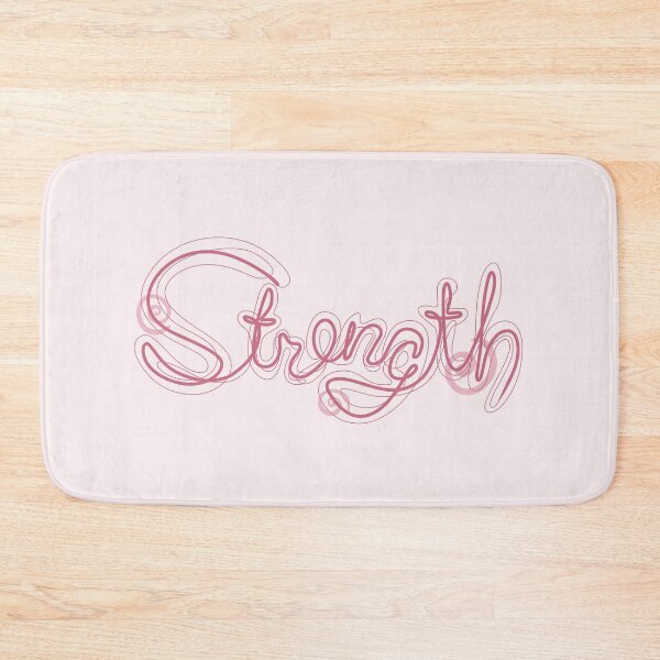 Item preview, One-Line Strength – Quiet Power designed and sold by Pink Writer.