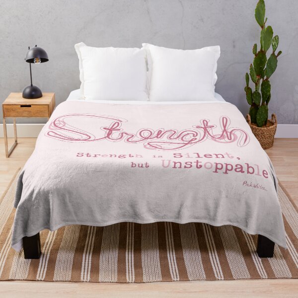 Item preview, One-Line Strength – Quiet Power designed and sold by Pink Writer.