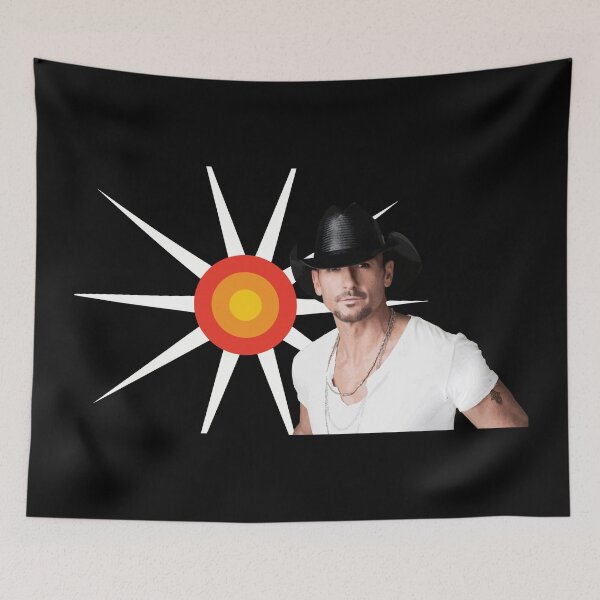 Item preview, Diseño tipográfico limpio de Tim McGraw aWhite designed and sold by Rishstrethphoto.