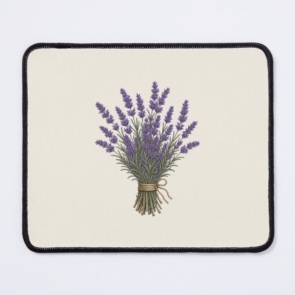 Item preview, Vintage Botanical Lavender Flower Bouquet designed and sold by AntiqueImages.