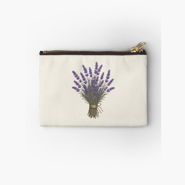 Item preview, Vintage Botanical Lavender Flower Bouquet designed and sold by AntiqueImages.