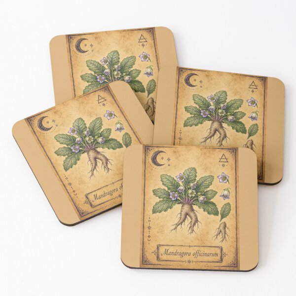 Item preview, Mandragora officinarum – Witchy Herbarium Collector’s Edition designed and sold by JOANNASKAH.