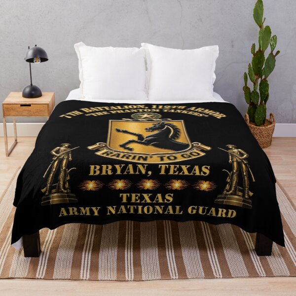Item preview, Army - DUI - 7th Bn, 112th Armor Regiment - The Phantom Tankers - Bryan, Texas - TXARNG w Minutemen - 3D X 300 designed and sold by Military Insignia Products.