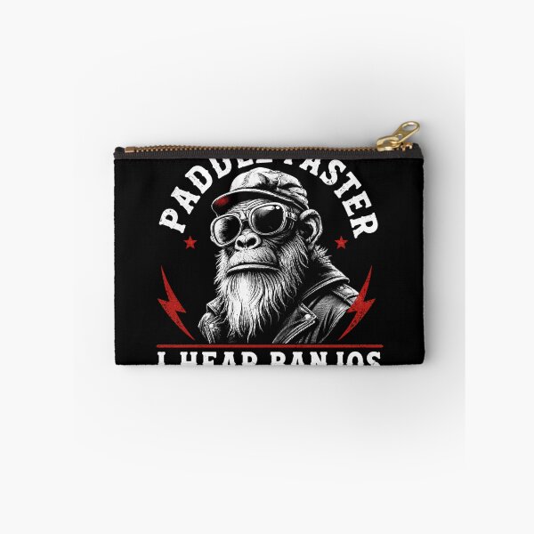 Item preview, Paddle Faster I Hear Banjos Funny Biker Monkey Kayak Design designed and sold by VGAfanatic.