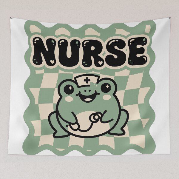Item preview, Trendy Checkerboard Nurse Shirt | Aesthetic Nurse Gift designed and sold by diegomenjivar92.