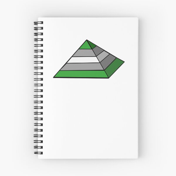 Item preview, Pyramid Pride Flag Greyromantic designed and sold by HarveyHandcraftsandDesigns.