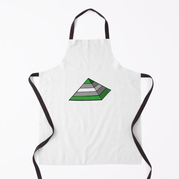 Item preview, Pyramid Pride Flag Greyromantic designed and sold by HarveyHandcraftsandDesigns.
