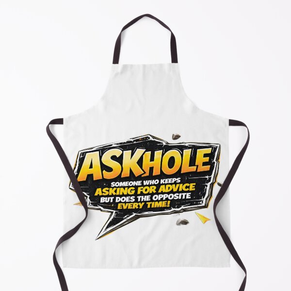 Item preview, Askhole Advice Reversal Tee designed and sold by CheepMunks.