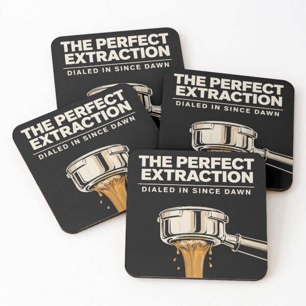 Item preview, The Perfect Extraction Dialed In Since Dawn Barista Portafilter designed and sold by Enea Kelo.