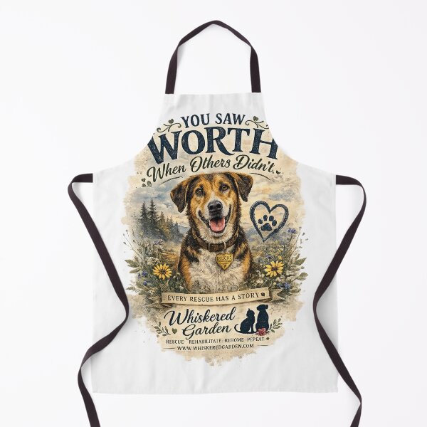 Item preview, You Saw Worth When Others Didn't | Rescue Dog T-Shirt, Hoodie & Gift designed and sold by Whiskered Garden Studio.