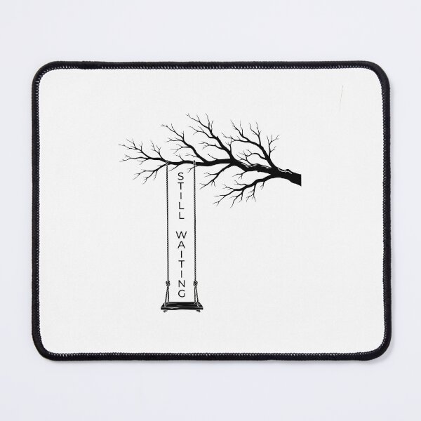 Item preview, STILL WAITING - Empty Tree Swing Silhouette designed and sold by Zazz Lee.