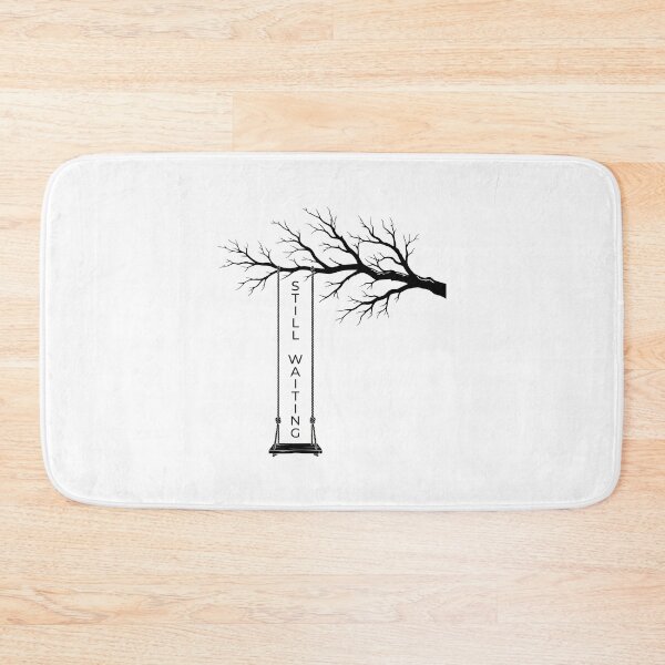 Item preview, STILL WAITING - Empty Tree Swing Silhouette designed and sold by Zazz Lee.