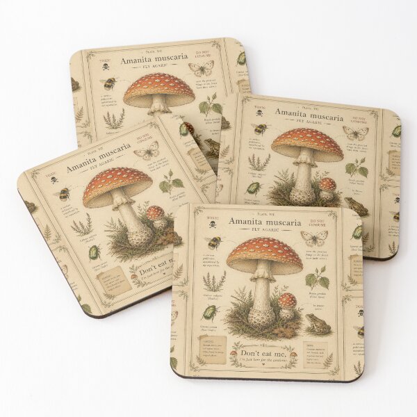Item preview, Vintage Mushroom Botanical Illustration | Cottagecore Goblincore Forest Aesthetic designed and sold by LuxeBuzz.