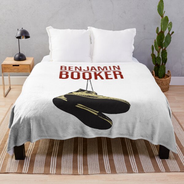 Item preview, White Benjamin Booker aPainted Brush Strokes designed and sold by Rishstrethphoto.