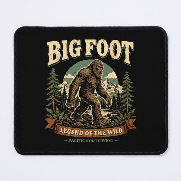 Item preview, Retro Big Foot Illustration: Great for Sasquatch lovers! designed and sold by studio150design.