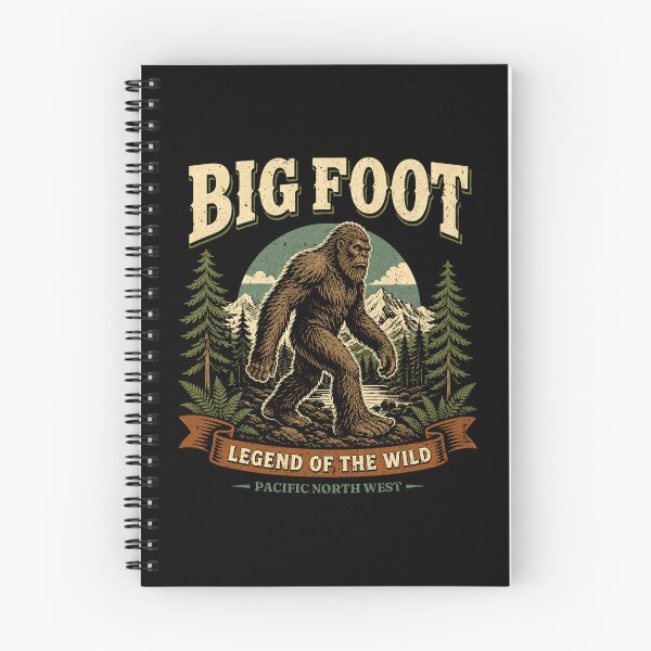 Item preview, Retro Big Foot Illustration: Great for Sasquatch lovers! designed and sold by studio150design.