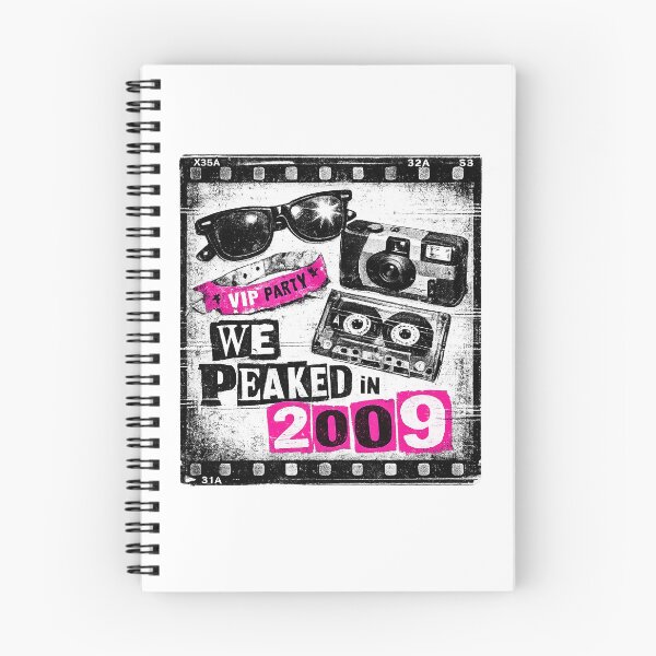 Item preview, We Peaked in 2009 Indie Sleaze Retro Party Nostalgia Collage designed and sold by WERSY.