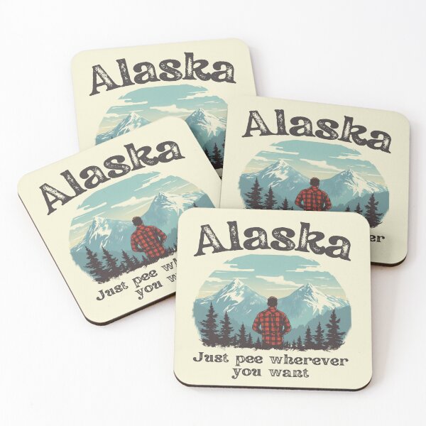 Item preview, Alaska, just pee wherever you want (version 2) designed and sold by AlaskaExtreme.