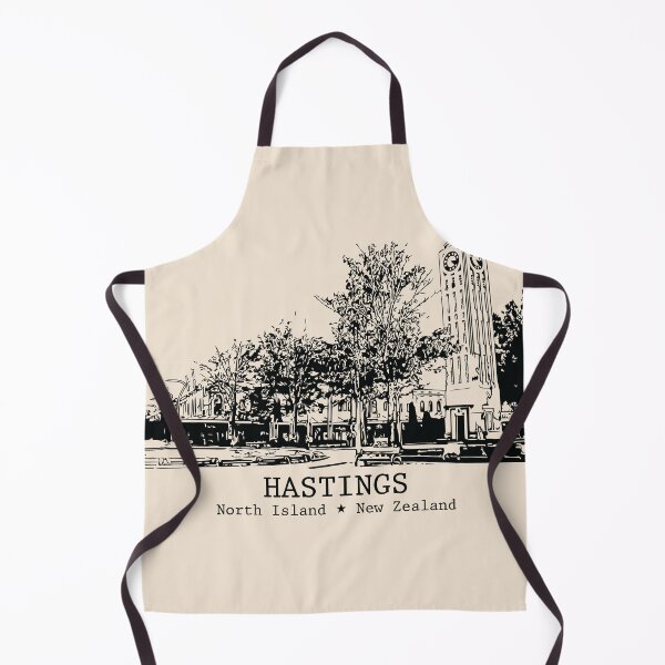 Item preview, Hastings NZ - Vintage Ink Cityscape designed and sold by Lakeric.