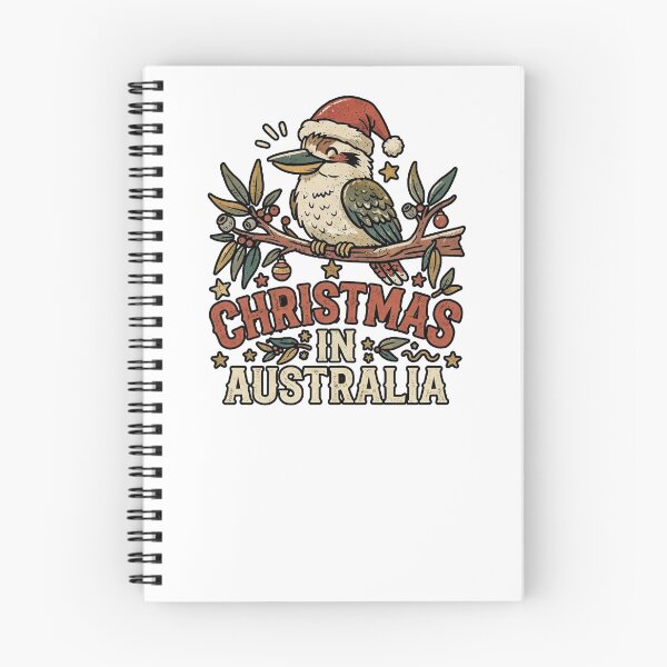 Item preview, Christmas In Australia Kookaburra Santa Hat Christmas In July designed and sold by Yellowriversss.
