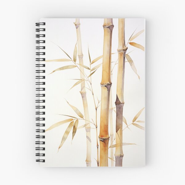 Item preview, Minimalist Dried Bamboo Canes Watercolor - Elegant Taupe and Beige Botanical Wall Art designed and sold by sana designer.