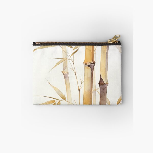 Item preview, Minimalist Dried Bamboo Canes Watercolor - Elegant Taupe and Beige Botanical Wall Art designed and sold by sana designer.
