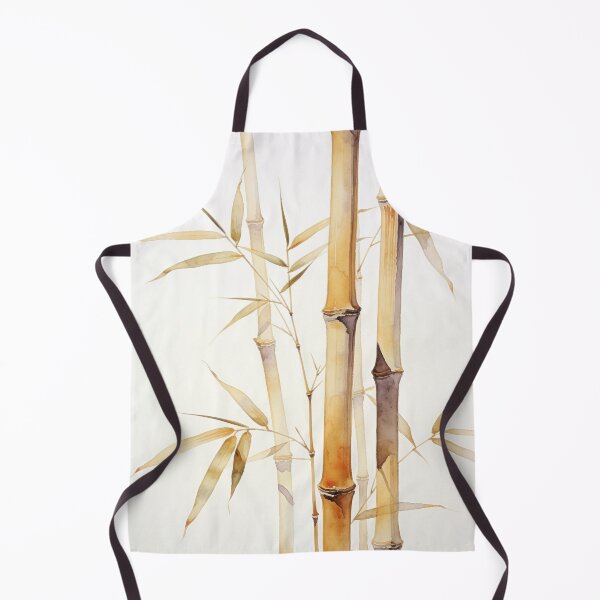 Item preview, Minimalist Dried Bamboo Canes Watercolor - Elegant Taupe and Beige Botanical Wall Art designed and sold by sana designer.