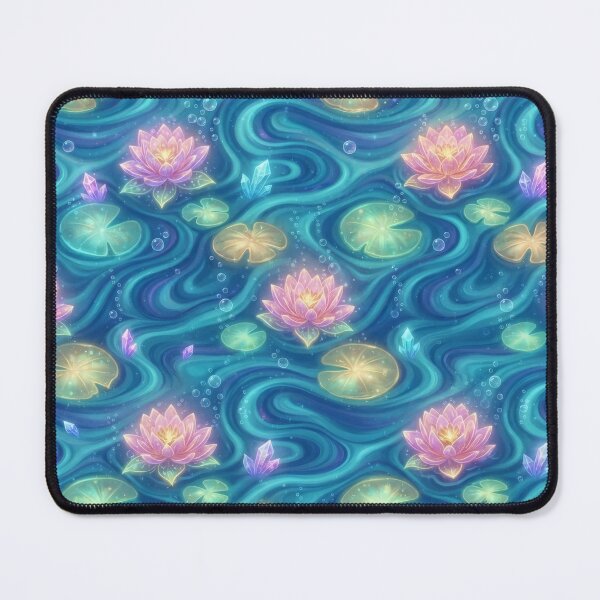 Item preview, Magical, natural pond decoration with a lotus flower designed and sold by Azurart2.