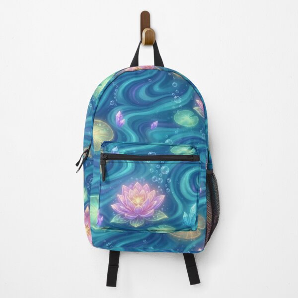 Item preview, Magical, natural pond decoration with a lotus flower designed and sold by Azurart2.