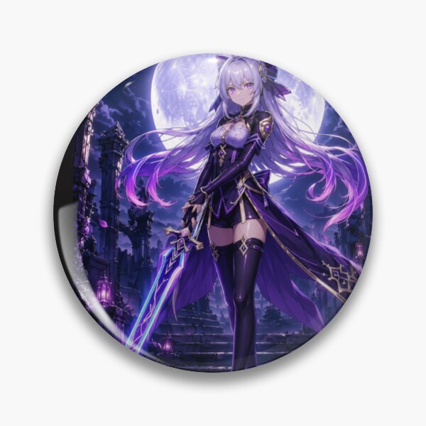 Item preview, Moonblade Guardian – Fantasy Anime Warrior designed and sold by Revyra Design .