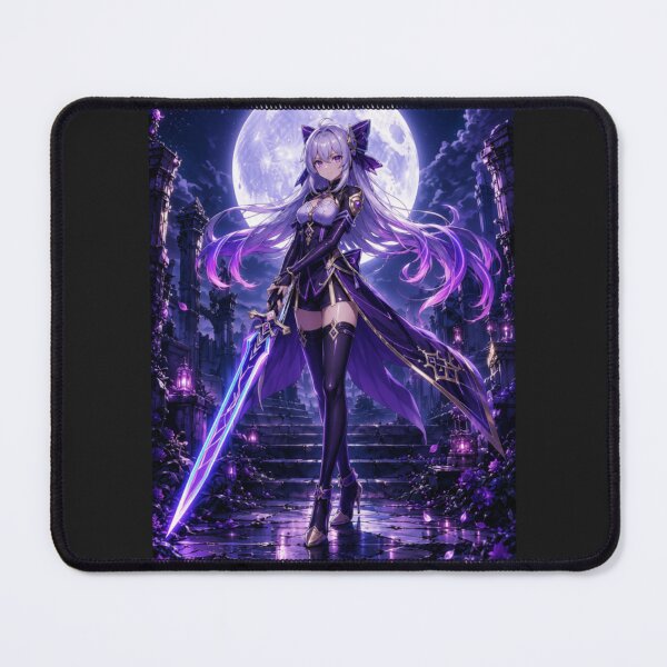 Item preview, Moonblade Guardian – Fantasy Anime Warrior designed and sold by Revyra Design .