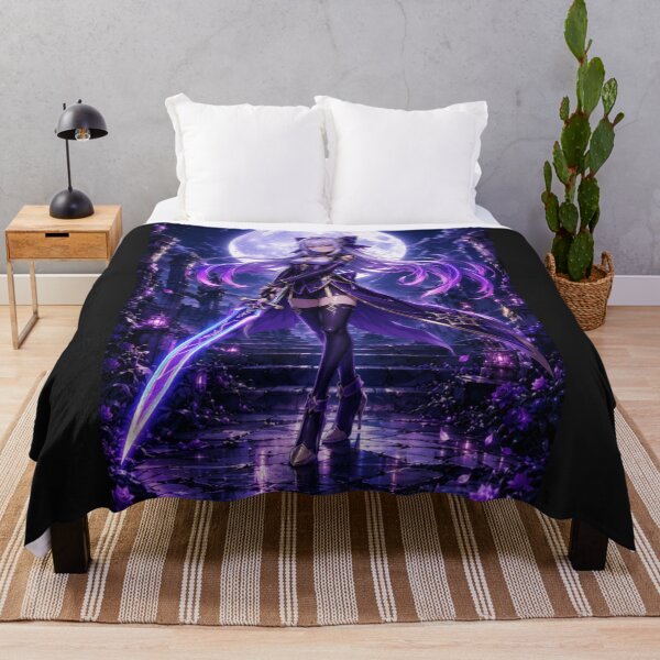 Item preview, Moonblade Guardian – Fantasy Anime Warrior designed and sold by Revyra Design .
