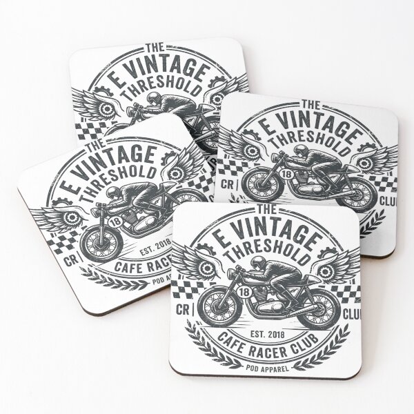 Item preview, Vintage mororcycle cafe racer club designed and sold by alex889art.