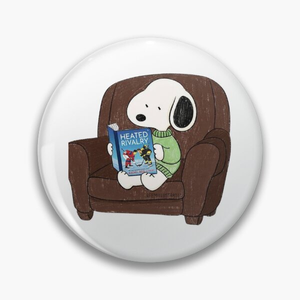 Item preview, snoppu reading Heated Rivalry designed and sold by emmev.