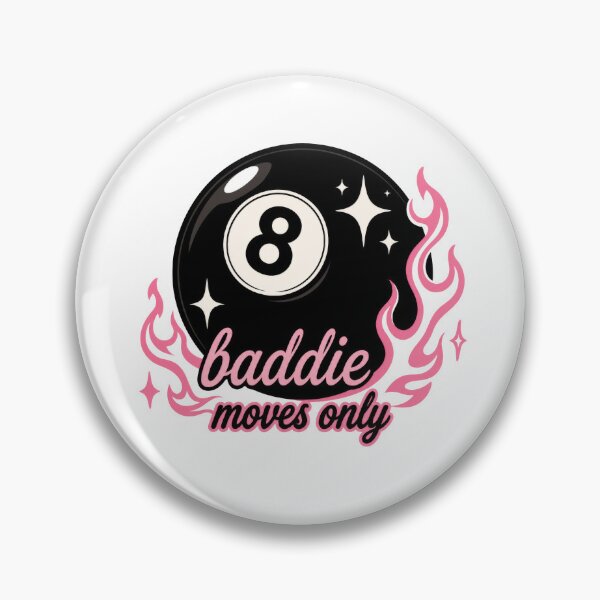 Item preview, Baddie Moves Only Retro 8 Ball Y2K designed and sold by pick-o-print.