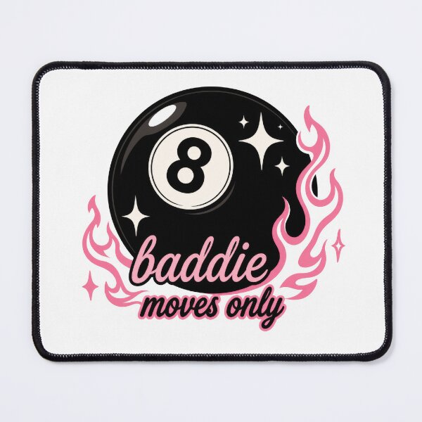 Item preview, Baddie Moves Only Retro 8 Ball Y2K designed and sold by pick-o-print.