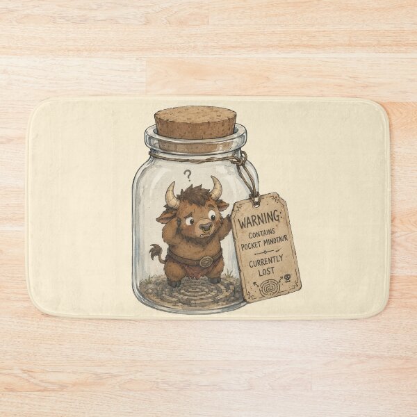 Item preview, Lost Minotaur in a Jar designed and sold by MythoWorldddd.