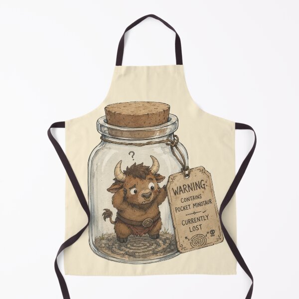 Item preview, Lost Minotaur in a Jar designed and sold by MythoWorldddd.