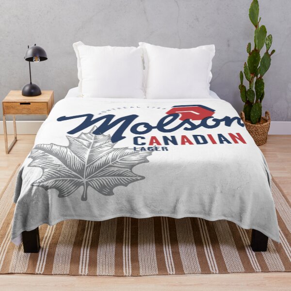 Item preview, White Molson Canadian Beer aSunlit Horizon designed and sold by Rishstrethphoto.